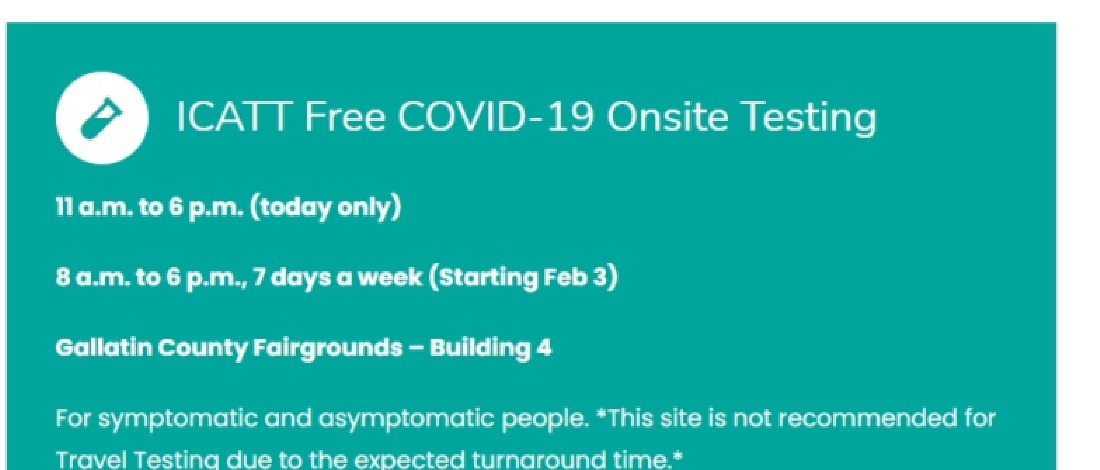 testing for Covid 