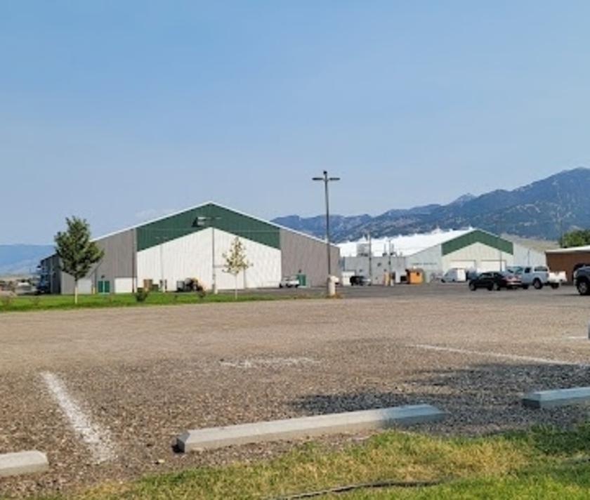 The Gallatin County Fairgrounds sign